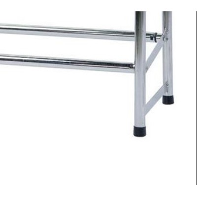 Wholesale Good Quality Entryway Shelf Cabinet With 4 Tiers Durable Steel Chrome Shoe Shelves