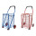 Wholesale Folding Four Wheels Cart Fruit And Vegetable Shopping Trolley