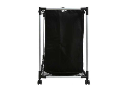 Mobile 3-Bag Heavy-Duty Laundry  Storage Cart with Handle
