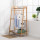 Simple Design Rack Clothing Wood Clothes Garment Rack Kids With Shelves