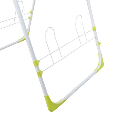 2021 Factory Balcony Outdoor Adjustable Foldable Laundry Cloth Dry Rack