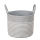 Round Cotton Rope Hand Woven Basket Laundry Woven Storage Baskets With Handles