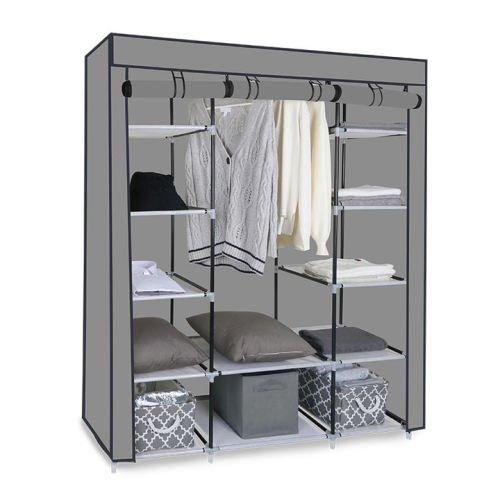 New Wardrobe Cabinet Bedroom Furniture Large 3 Door Wardrobe Design Non-Woven