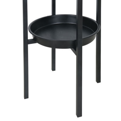 New Black Metal Plant Rack Planter Pot Display Modern Plant Flower Stand Rack