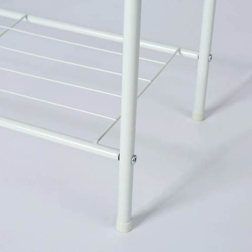 2020 Popular Product Standing Shelf Metal Iron Pipe Drying Bath Towel Rack