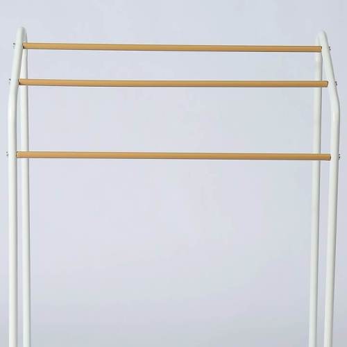 2020 Popular Product Standing Shelf Metal Iron Pipe Drying Bath Towel Rack