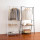 Organizer Closet Shelving with Hanger and 2-Tier Durable Shelf Rack Clothes