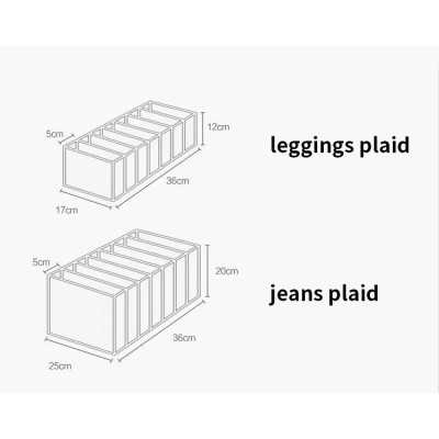 Wholesale Lingerie Storage Bag Organizer Underwear Drawer Divider Storage Box For Clothing