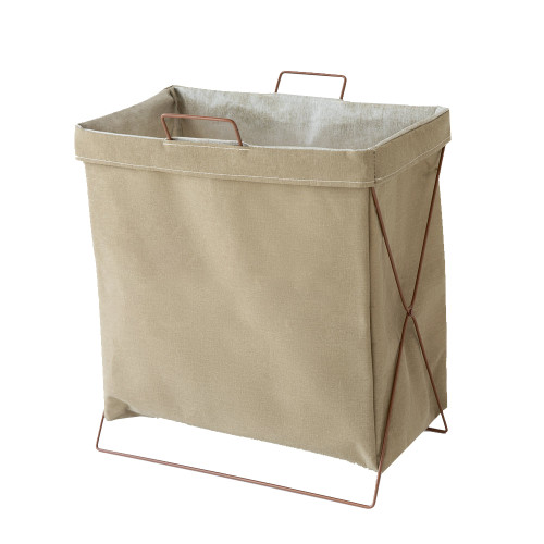 Multifunctional  Metal Wire Fabric Bathroom  Portable Laundry Storage Hamper