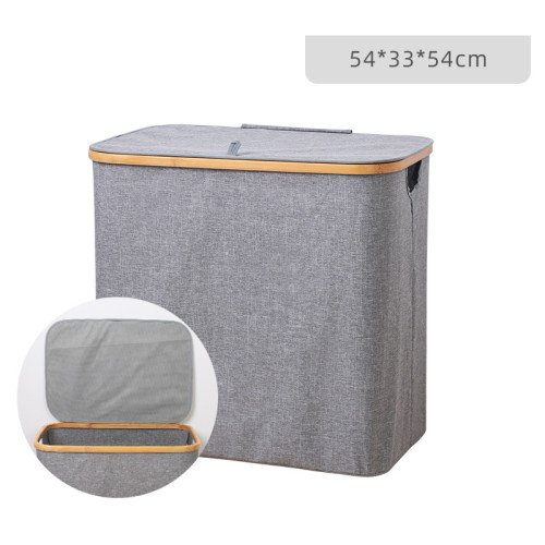 Multifunction Dirty Clothes Bathroom Laundry Hamper Wooden Hampers With Lid Bamboo Laundry Basket