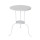 2022 New Nordic Simple White Coffee Table Round 2 Tier Side Table Metal Side End Table