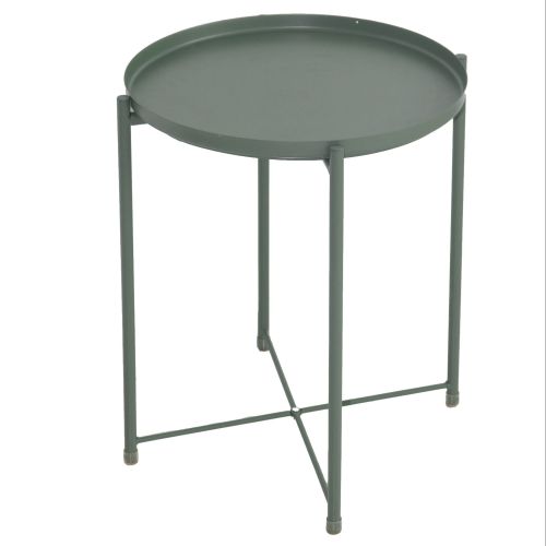 Nordic Metal Coffee Side Table with Round Tray Table