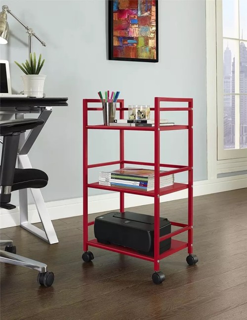 3 Tier Rolling Storage Cart with Handle