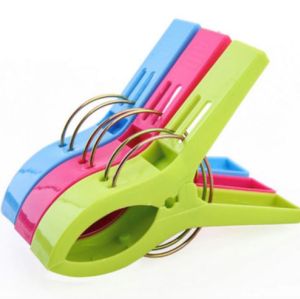Hot Selling Promotion Strong Large Size Plastic Beach Towel Clothes Clips