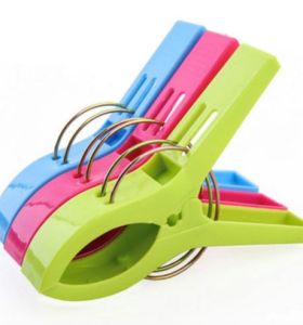 Hot Selling Promotion Strong Large Size Plastic Beach Towel Clothes Clips