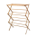 Simple Design Cloths Towel Bamboo Rack Foldable Drying Wooden Clothes Drying Rack