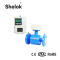High accuracy irrigation wireless area local mechanical flow meter totalizer