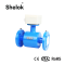 High accuracy irrigation wireless area local mechanical flow meter totalizer