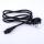 6ft fused computer Ac Extension Wholesale Iec C5 Male Uk 3 Pin Plug Power Cord