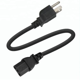 10a 110v home IEC C13 Connector American Extension 3-pin 14-18AWG Plug cable NEMA 5 15P power cord