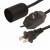 UL salt lamp power cord cable with inline switch to E27 lamp holder