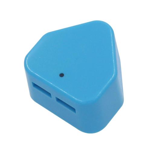 Blue 2 Dual USB port 5V 2.1A South Africa USB charger adapter