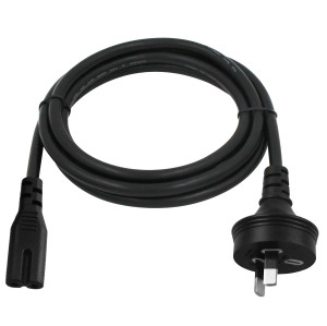KUNCAN high quality ac 3pin to C5 Australia standard SAA approved power cord cable