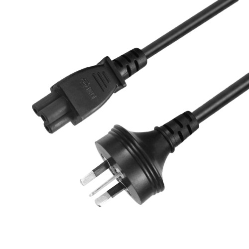 KUNCAN high quality ac 3pin to C5 Australia standard SAA approved power cord cable