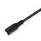 AC power cable uk power cord with C7 uk plug h05vv-f 3g1.5mm2 power cords in Electrical Wires