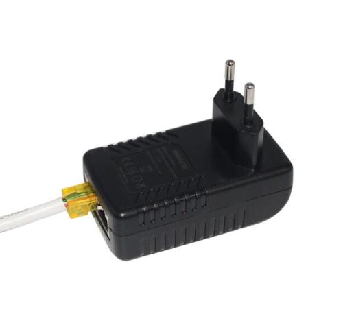 Wall PoE Injector Power Over Ethernet Adapter 48V 24W 0.5A for Security IP Cameras IP Phones