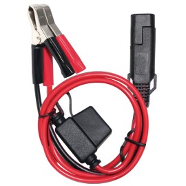 6FT 15A Fused Car Auto Battery Terminal Clip 12V DC Cigarette Lighter Socket Adapter