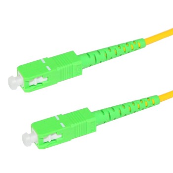 1.5m SC/APC to SC/APC Fiber Patch Cable Singlemode APC Duplex 9/125 OS1 SM optical fiber patch cord