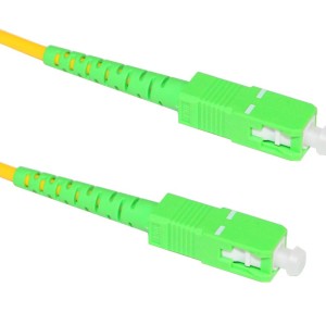 1.5m SC/APC to SC/APC Fiber Patch Cable Singlemode APC Duplex 9/125 OS1 SM optical fiber patch cord