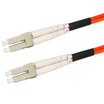 3m 6ft 10ft LC UPC to LC UPC Duplex Single Mode PVC 3.0mm Fiber Optic Patch Cabl