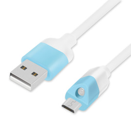Wholesale Factory Smartphone Double-Sided PVC 2.0 A Male Charging Micro Usb Charger cable