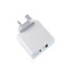 18W Quick Charge 3.0 Wall Charger Dual USB Plug Phone Charger USB C Wall Charger UK Power Plug