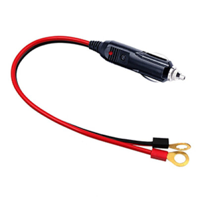DC 12V Car Auto Male Plug Cigarette Lighter Adapter Power Supply Cord with 42cm Cable Wire For Air Pump