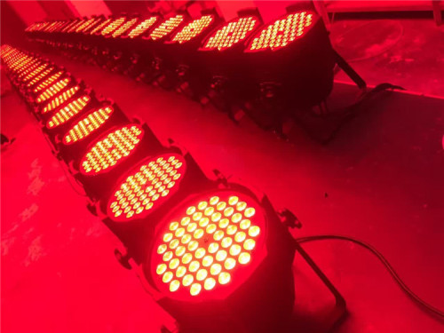 LED Par Can Light 54*3w RGB 3in1 Full Color RGBW Indoor