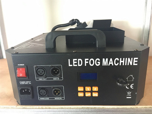 Stage Effect 1500W RGB Haze Smoke LED up Fog Machine