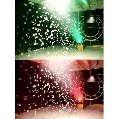 Stage Equipment 1200W LED DMX512 Bubble Smoke Machine