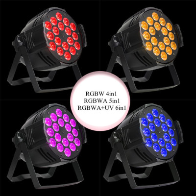 Indoor 18*10W RGBW 4in1 LED PAR Can Light