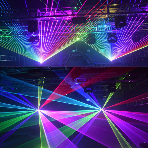 5W RGB Full Color DMX Animation Stage Laser Light