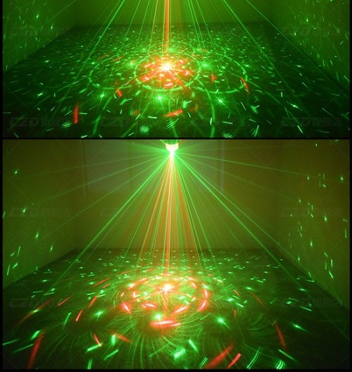 Mini Colorful Home Stage LED Laser Disco Lighting