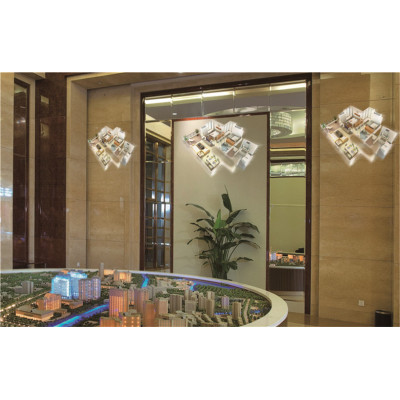 70cm Advertising Hologram Display 3D LED Holographic Fan