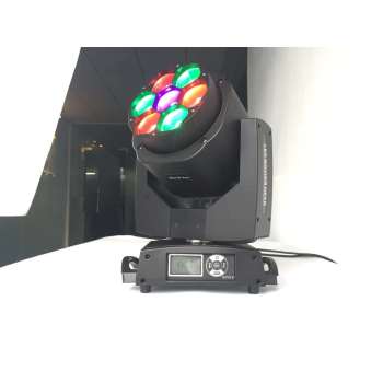 Mini Bee-Eye Wash Zoom 7x15W RGBW Colorful LED Moving Head Beam Light