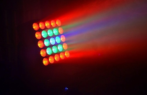 RGBW 4in1 LED 25*15W Wash Zoom Beam Moving Head Matrix Light