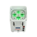 4x12W LED RGBWA+UV 6in1 Mixing Color Wireless Battery Powered LED Par Uplight
