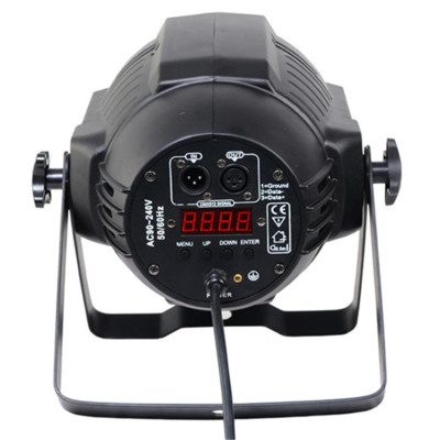 RGBWA+UV 6in1 Zoom DMX512 LED Stage Wash Light 18*18W LED Par Light