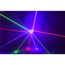 9 Heads RGB High Power Spider Beam Moving Head Laser Light