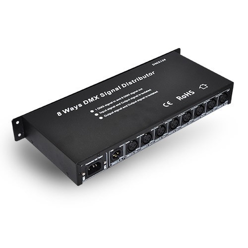 8 Channels DMX512 Signal Amplifier Multi Ports